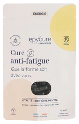 Epycure Cure Anti-Tiredness 60 Capsules