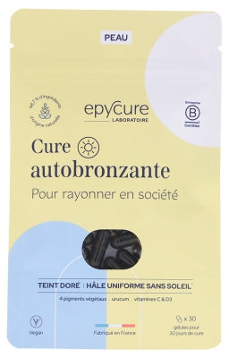 Epycure Cure Autobronzante 30 Capsules