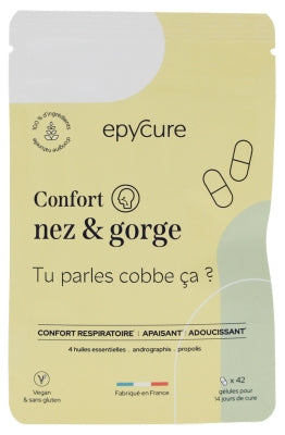 Epycure Nose & Throat Comfort 42 Capsules