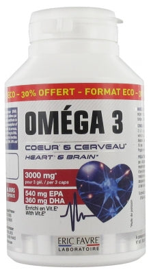 Eric Favre Omega 3 2 X 60 Capsules