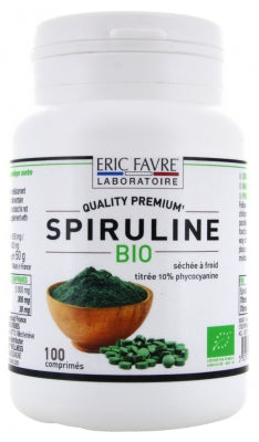 Eric Favre Organic Spirulina 100 Tablets