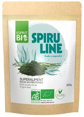 Esprit Bio Spirulina Powder To Sprinkle Superfood 200G