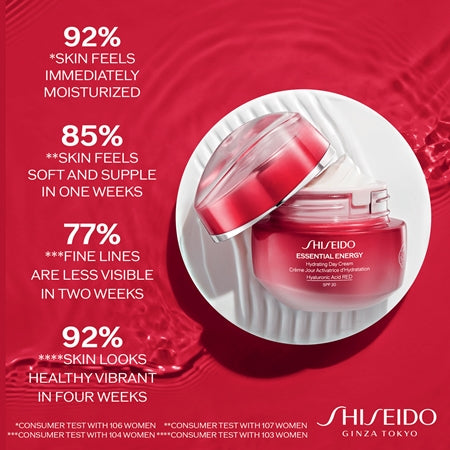 Shiseido Essential Energy Hydrating Day Cream Moisturising Day Cream Spf 20 
