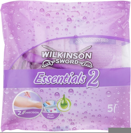 Wilkinson Sword Essentials 2 Disposable Razors For Women 