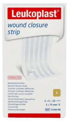 Essity Leukoplast Wound Closure Strips 2 X 5 Strips 3 X 75Mm