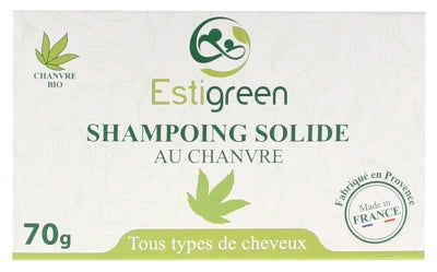 Estigreen Hemp Solid Shampoo 70G