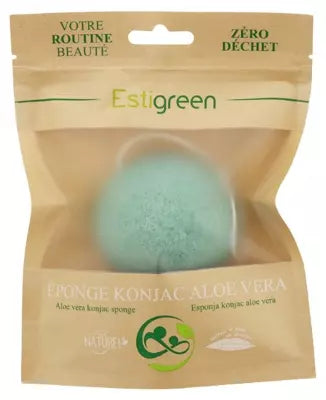 Estigreen Konjac Aloe Vera Sponge