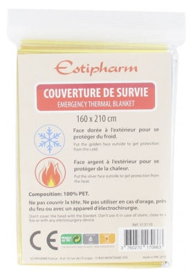 Estipharm Emergency Thermal Blanket 160 X 210Cm