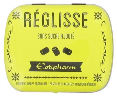 Estipharm Liquorice Lozenges With Added Sugar Free 14G