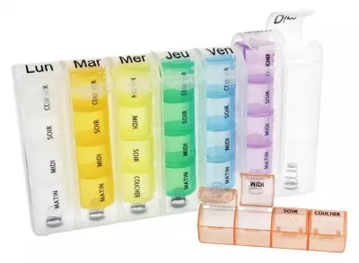 Estipharm Rectangular 7 Days Pill Organizer