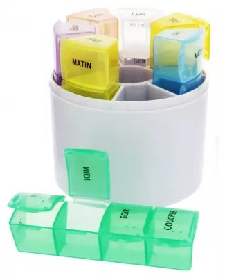 Estipharm Round 7 Days Pill Organizer