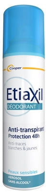 Etiaxil Anti-Perspirant Protection Deodorant 48H Aerosol 150Ml