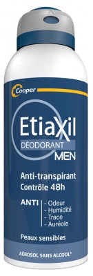 Etiaxil Deodorant Men Anti-Perspirant 48H Control Aerosol 150Ml