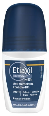 Etiaxil Deodorant Men Anti-Perspirant 48H Control Roll-On 50Ml