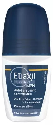 Etiaxil Deodorant Men Anti-Perspirant 48H Control Roll-On 50Ml