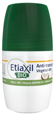 Etiaxil Deodorant Plant Antiperspirant 48H Roll-On Organic 50Ml