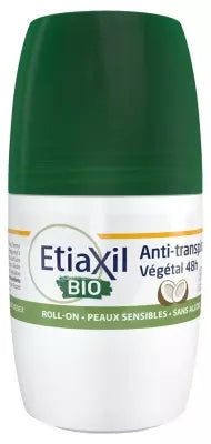 Etiaxil Deodorant Plant Antiperspirant 48H Roll-On Organic 50Ml