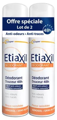 Etiaxil Gentle Deodorant 48H 2 X 150Ml