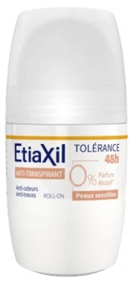 Etiaxil Tolérance Anti-Perspitant Sensitive Skin Roll-On 50 Ml