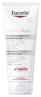 Eucerin Dermopure Triple Action Body Cream 200 Ml