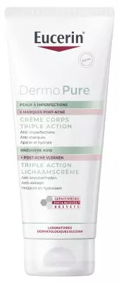 Eucerin Dermopure Triple Action Body Cream 200 Ml