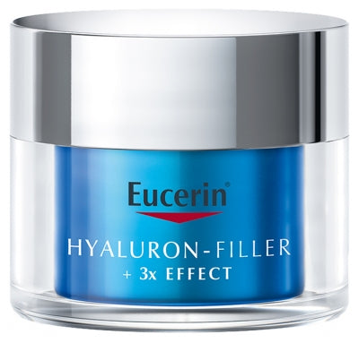 Eucerin Hyaluron-Filler + 3X Gel-Cream Effect Night Care Hydration Booster 50Ml