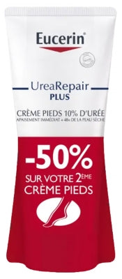 Eucerin Urearepair Plus Repair Feet Cream 10% Urea 2 X 100Ml