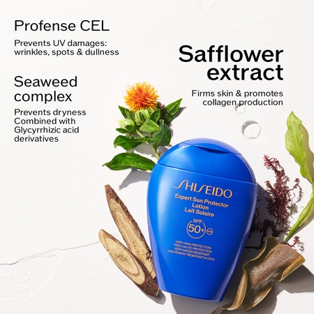 Shiseido Expert Sun Protector Lotion Spf 30 Sunscreen Lotion For The Face And Body Spf 30
