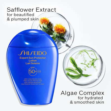 Shiseido Expert Sun Protector Lotion Spf 50+ Sunscreen Lotion For The Face And Body Spf 50+ 
