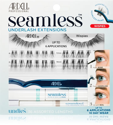 Ardell Extensions Wispies Set With False Lash Effect 
