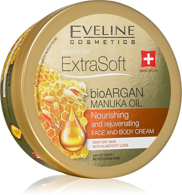 Eveline Cosmetics Extra Soft Moisturiser For Face And Body With Argan Oil
