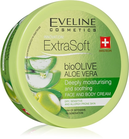 Eveline Cosmetics Extra Soft Moisturising And Soothing Cream For Sensitive Skin 