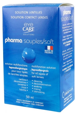 Eye Care Pharma Souples Lens Solution Kit 50 Ml