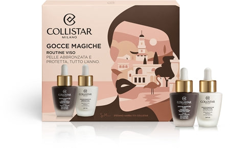 Collistar Face Magic Drops + Protective Drops Spf 50 Gift Set