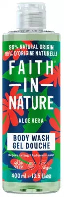 Faith In Nature Shower Gel With Aloe Vera 400Ml