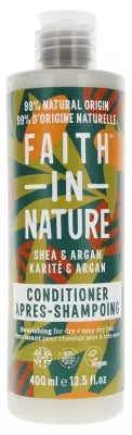 Faith In Nature Conditioner With Shea And Argan For Dry To Very Dry Hair 400Ml