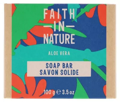 Faith In Nature Solid Soap With Aloe Vera 100G