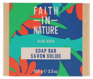 Faith In Nature Solid Soap With Aloe Vera 100G