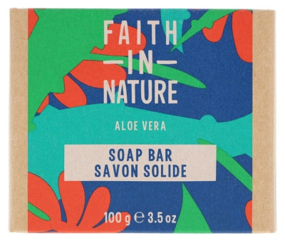Faith In Nature Solid Soap With Aloe Vera 100G