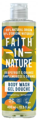 Faith In Nature Shower Gel With Grapefruit And Orange 400Ml