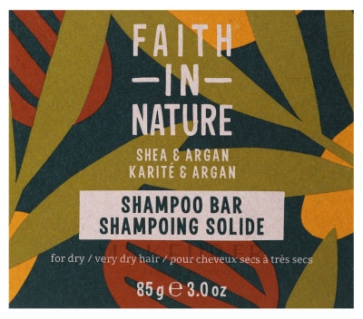 Faith In Nature Solid Shampoo With Shea And Argan 85G