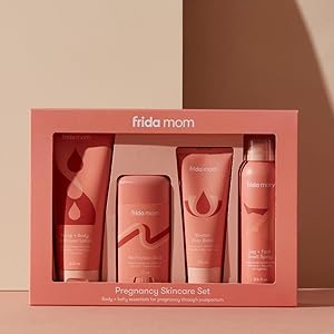Pregnancy Skincare Set, Body Relief for Stretch Marks, Dry Skin, Swelling, & Chafing - 4pk Set