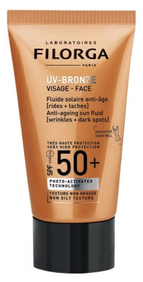 Filorga Uv-Bronze Face Anti-Ageing Sun Fluid Spf50+ 40Ml