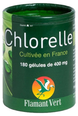 Flamant Vert Chlorella 180 Capsules Of 400Mg