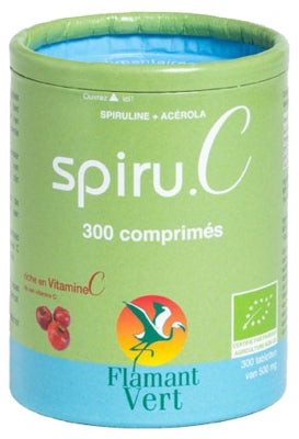 Flamant Vert Spiru.C 300 Tablets Of 500Mg