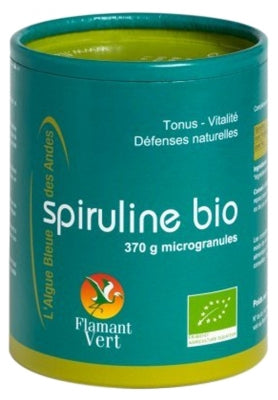 Flamant Vert Spirulina Microgranules 370 Grams