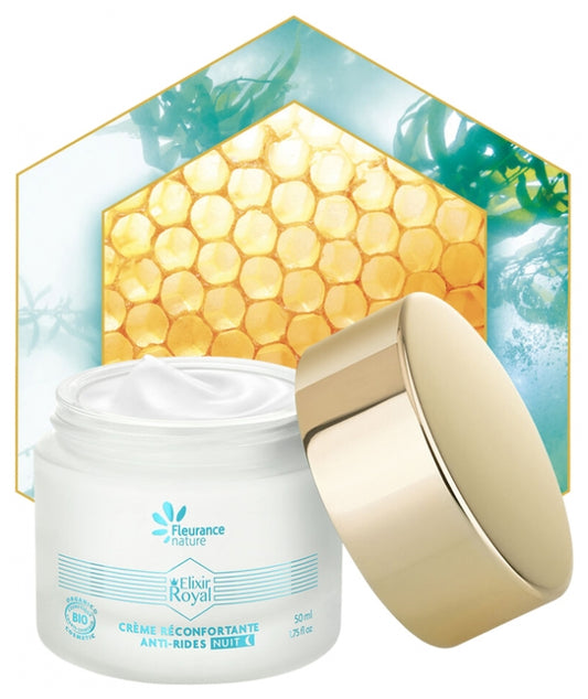 Fleurance Nature Elixir Royal Night Anti-Wrinkles Comforting Cream Organic 50Ml
