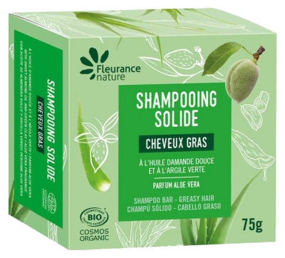 Fleurance Nature Shampoo Bar Oily Hair Organic 75G