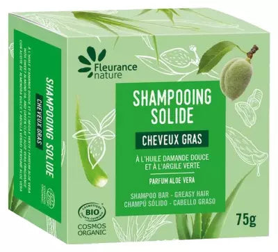 Fleurance Nature Shampoo Bar Oily Hair Organic 75G