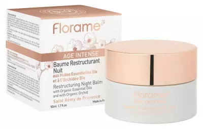 Florame Âge Intense Restructuring Night Balm Organic 50Ml